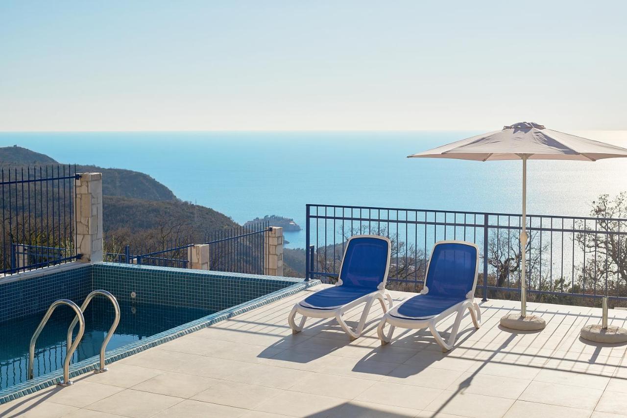 Sunbreeze Delux Vilas Budva Exteriér fotografie
